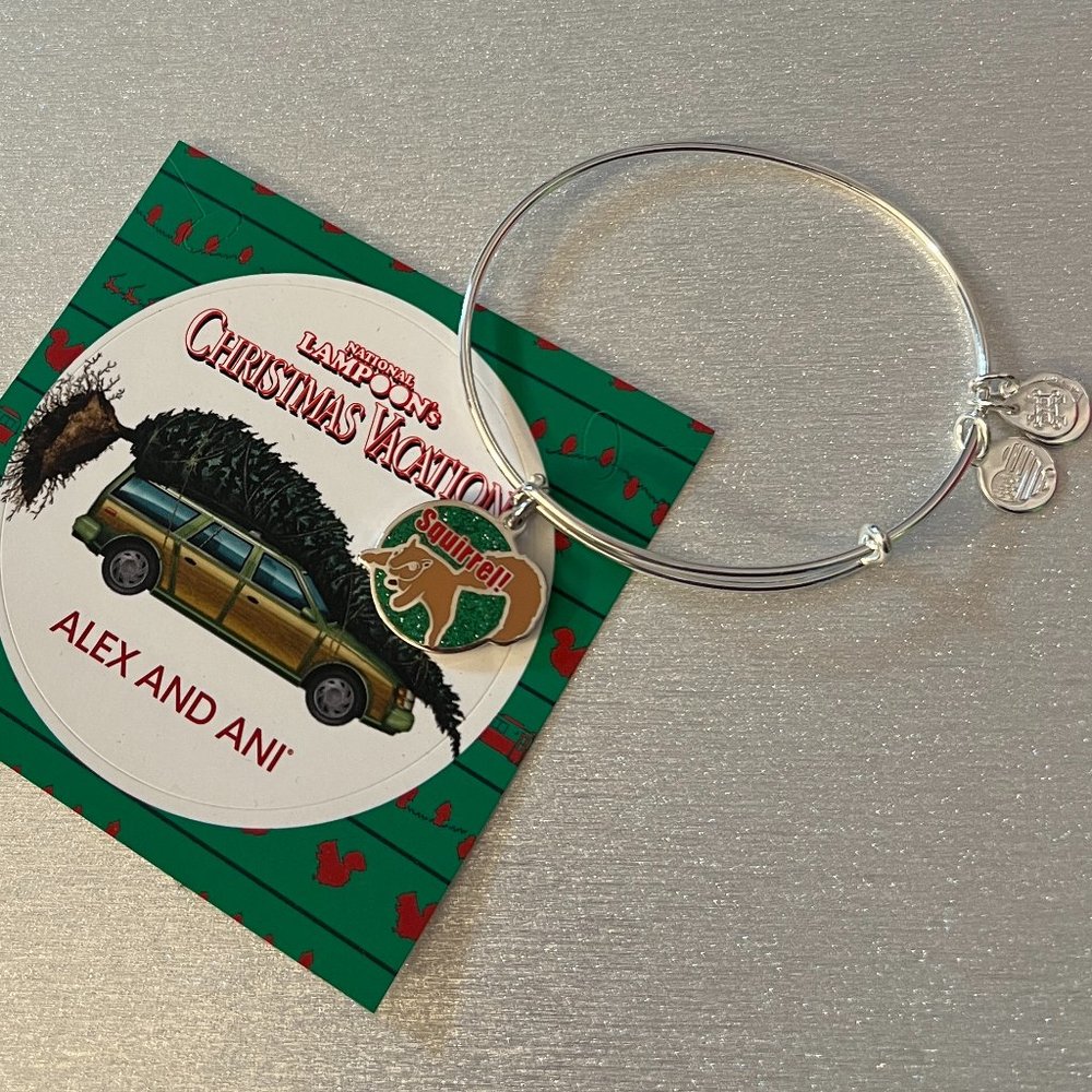 Alex and Ani - Christmas Vacation - Squirrel! Bracelet